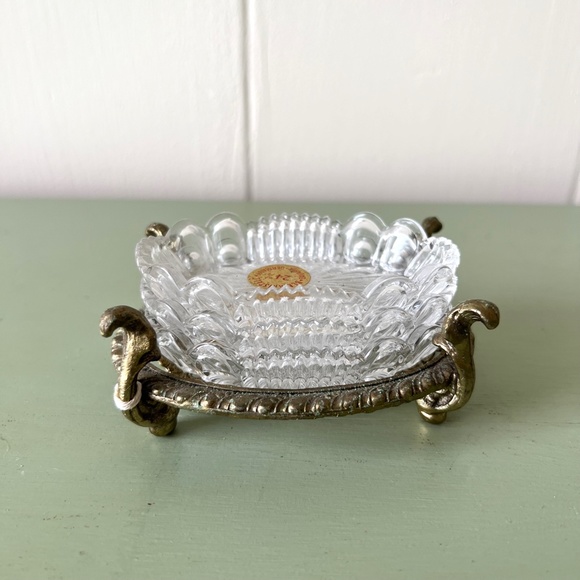 VTG Bleikristall 4PC Trinket Holder - Picture 5 of 16
